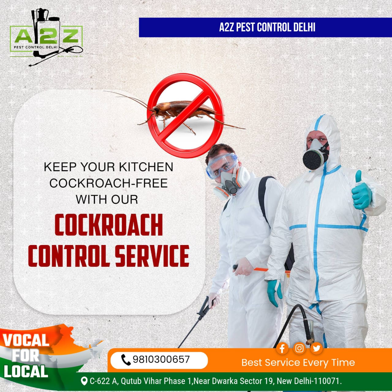 Cockroach Pest Control Services
